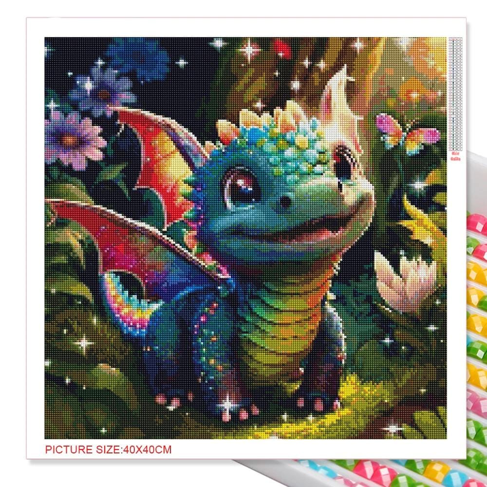 Amazello arts and crafts kit 5D Diamond Painting Baby Dragon