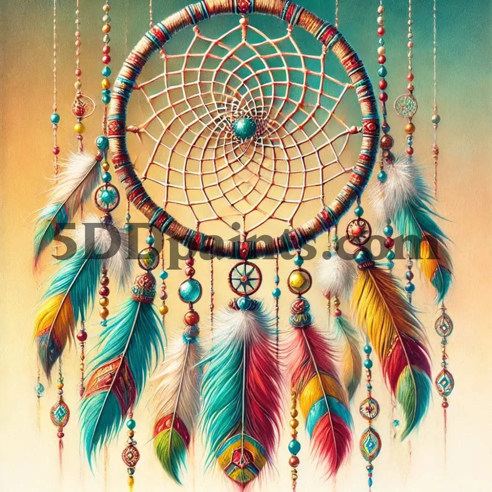 Amazello Art & Craft Kits 5D Diamond Painting Dreamcatcher