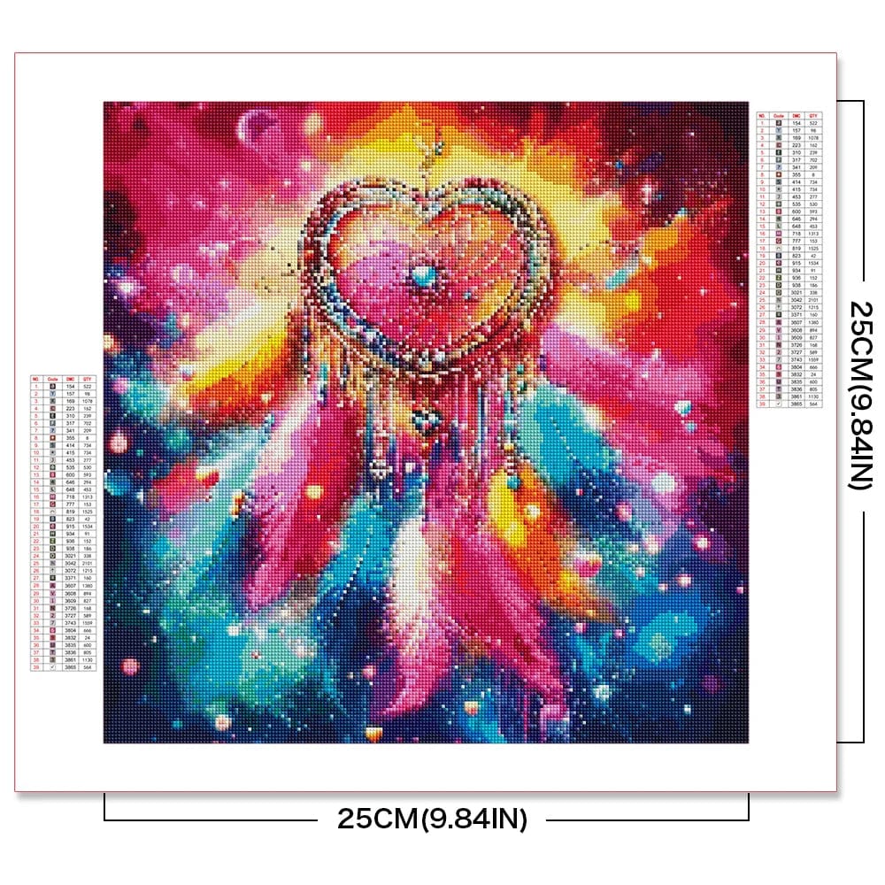 Amazello arts and crafts kit 5D Diamond Painting Dreamcatcher