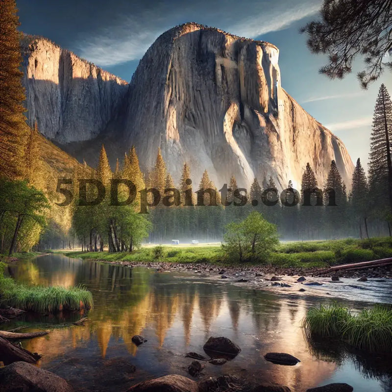 5D Diamond Painting El Capitan - Us National Park Series Arts And Crafts Kit