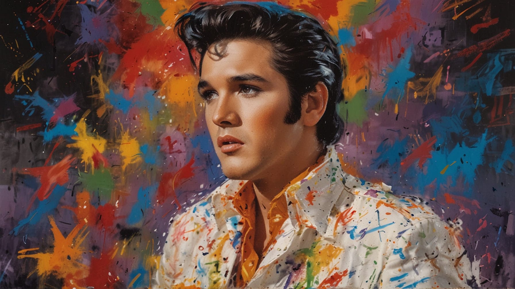 Amazello Art & Craft Kits Square 5D Diamond Painting Elvis Painting