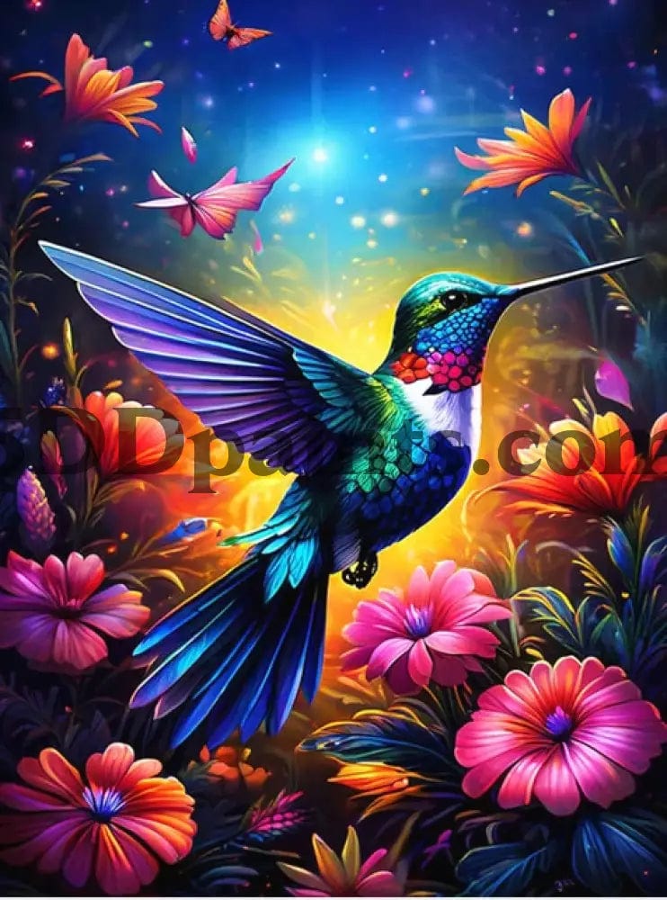 Amazello Art & Craft Kits Picture 5 / 20x30cmround 5D Diamond Painting Magical Bird Mini Collection