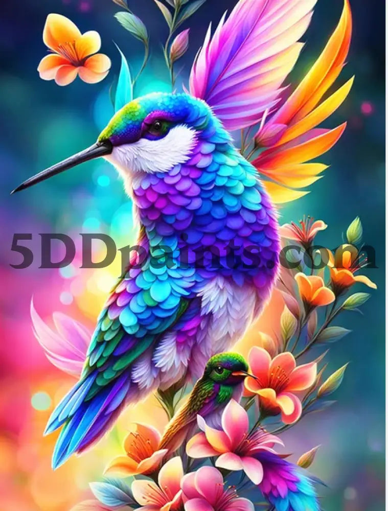 5D Diamond Painting Magical Bird Mini Collection Picture 1 / 20X30Cmround Art & Craft Kits