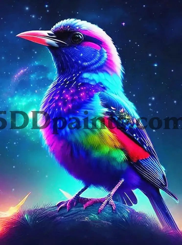 Amazello Art & Craft Kits Picture 3 / 20x30cmround 5D Diamond Painting Magical Bird Mini Collection