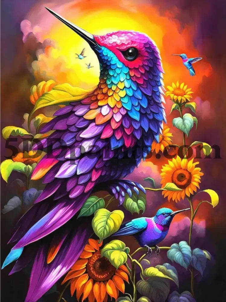 5D Diamond Painting Magical Bird Mini Collection Picture 6 / 20X30Cmround Art & Craft Kits