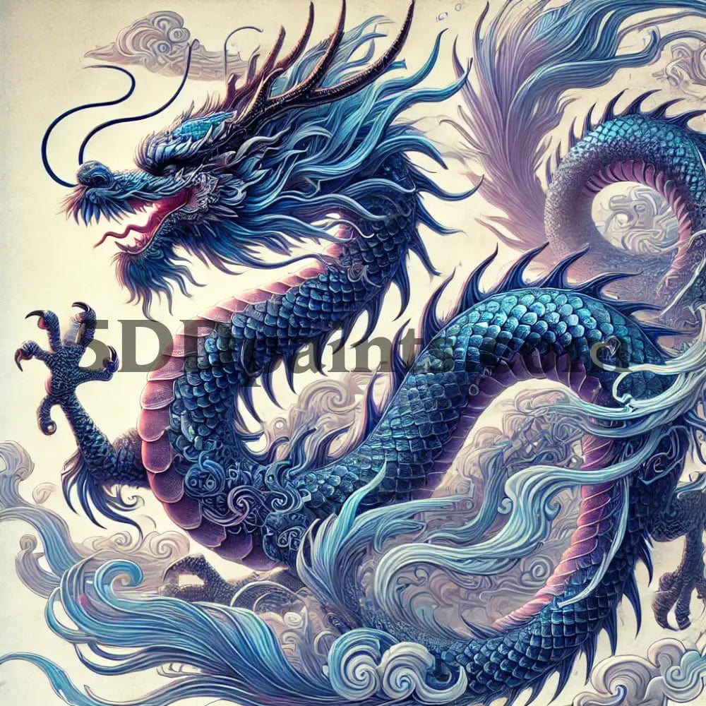 Amazello Art & Craft Kits 5D Diamond Painting Magical Dragon