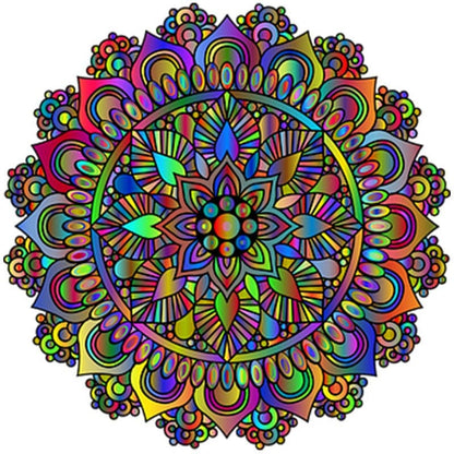 Amazello arts and crafts kit 331 / Square Drill 20x20cm 5D Diamond Painting Mandala Mini Collection