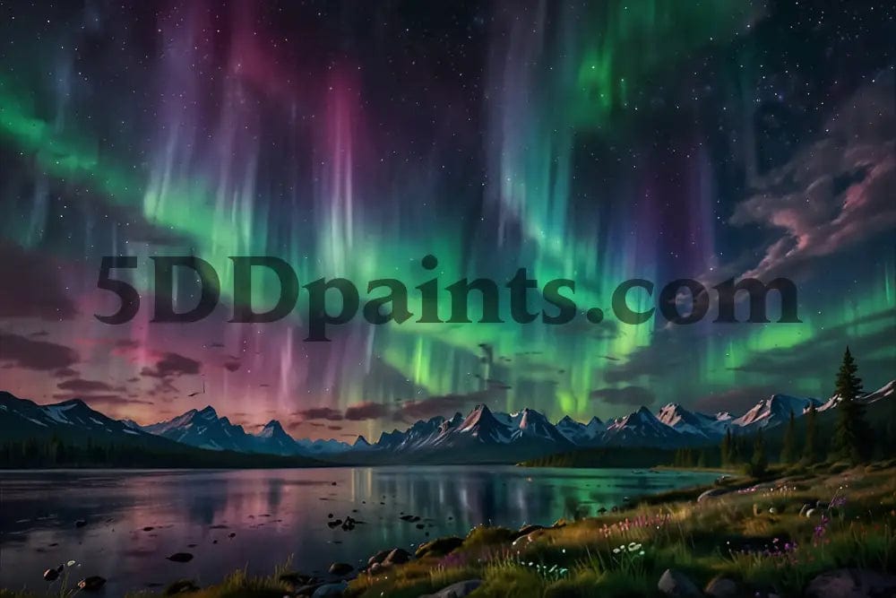 Amazello decoration 5D Diamond Painting Northern Lights** Exclusive Collection **