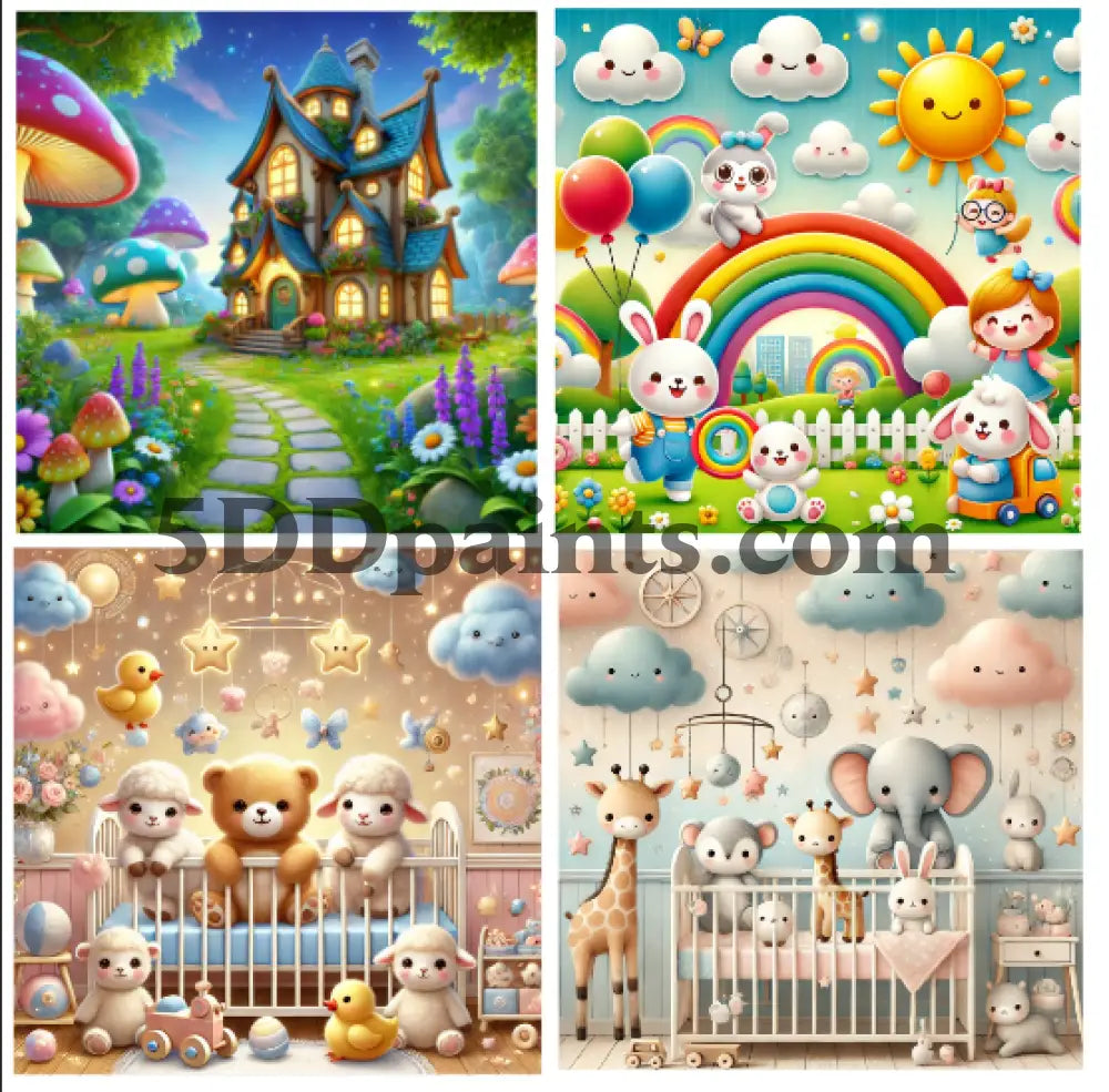 5D Diamond Painting Nursery Art & Craft Kits