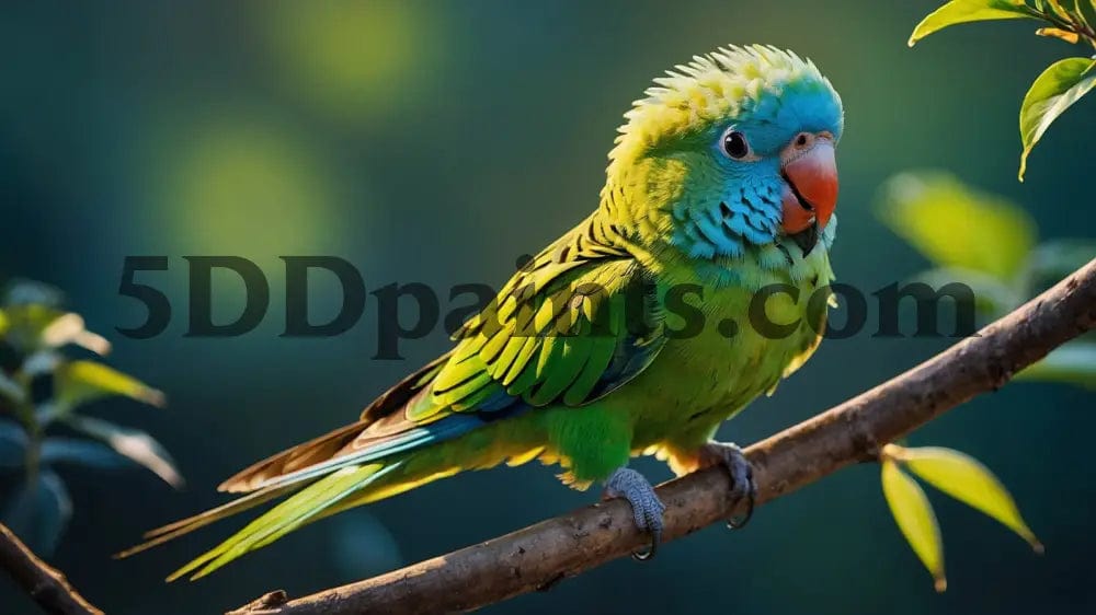 Amazello decoration 5D Diamond Painting Parakeet