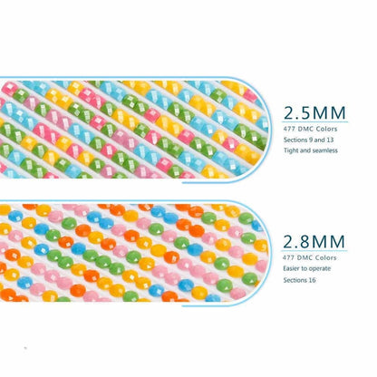 Amazello arts and crafts kit 5D Diamond Painting Peacock Mini Collection