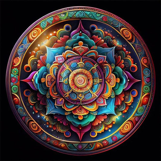 Amazello arts and crafts kit 5D Diamond Painting Scenery Mandala