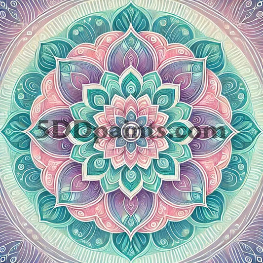 5D Diamond Painting Soft Mandala Arts And Crafts Kit