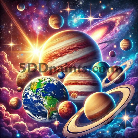 5D Diamond Painting Space The Final Frontier Arts And Crafts Kit