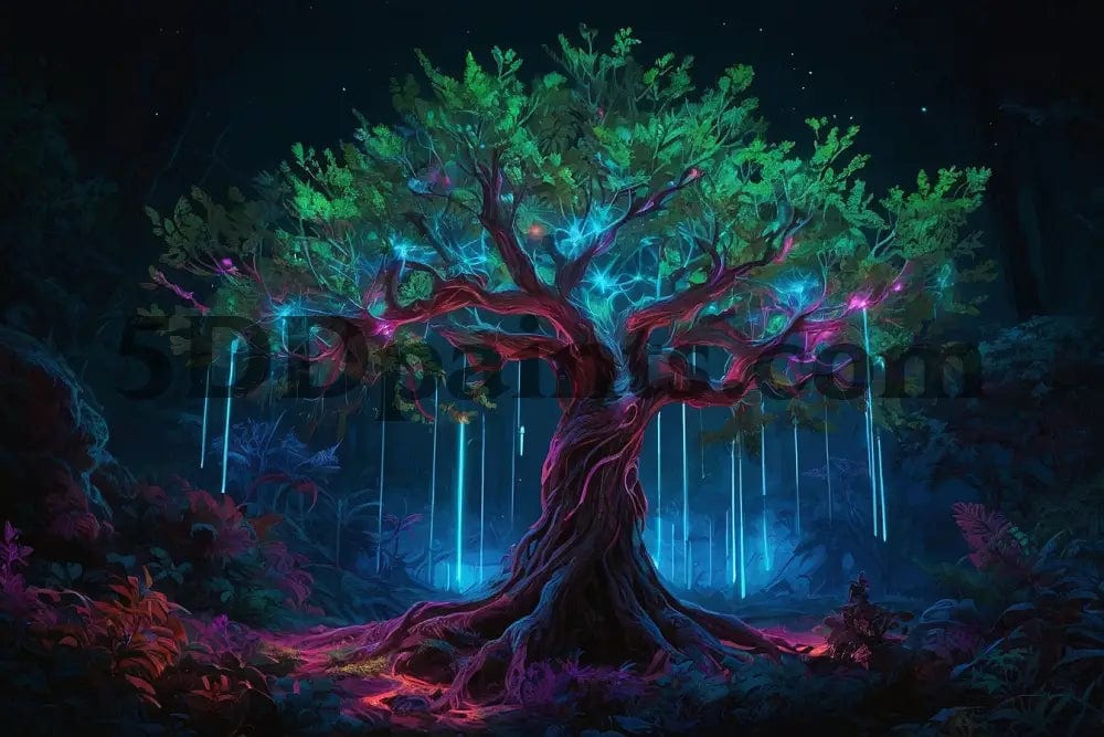 Amazello decoration 5D Diamond Painting Tree of Life **Exclusive Collection**