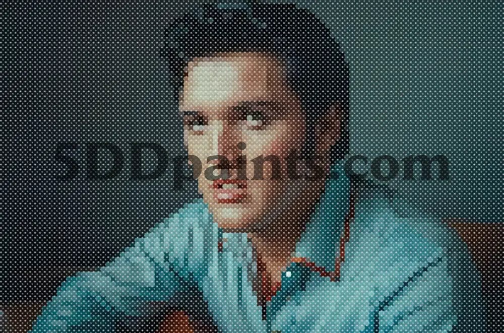 Amazello Art & Craft Kits 5D Diamond Painting Young Elvis **Exclusive Collection**