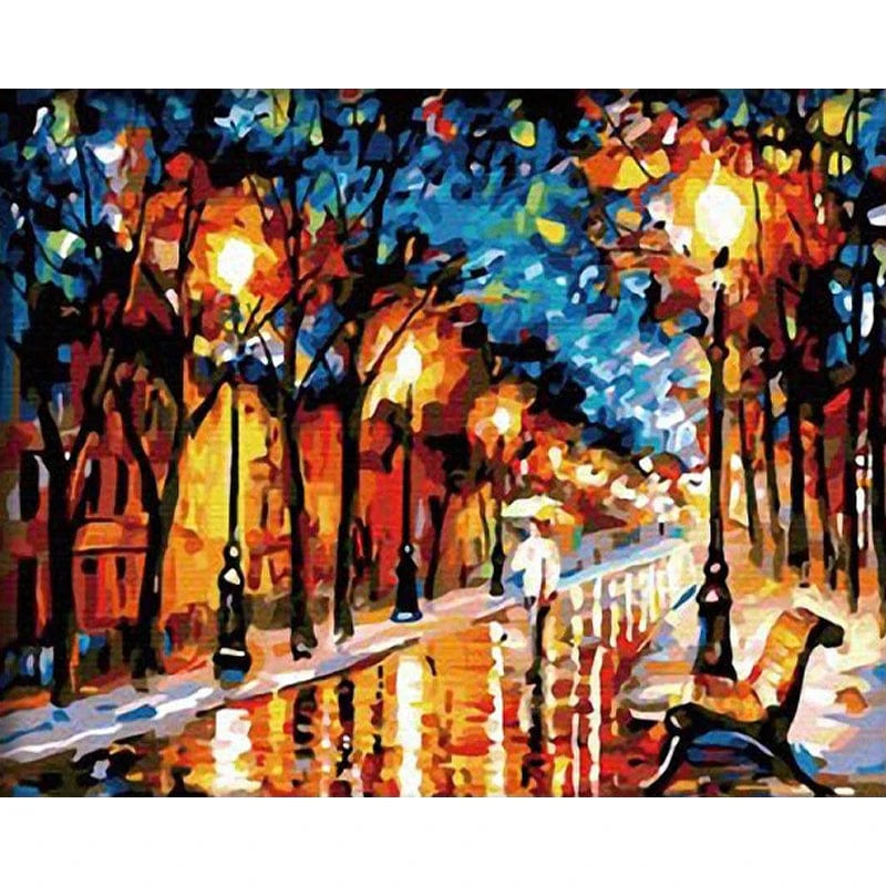 5DDpaints.com arts and crafts kit 99004 / 50x65cm no frame Scenic Paint by Numbers Collection – Choose from Serene Landscapes and Vibrant Floral Designs