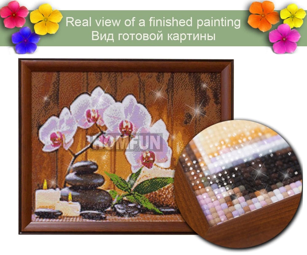 Amazello arts and crafts kit 5D Diamond Painting Scenery Mandala