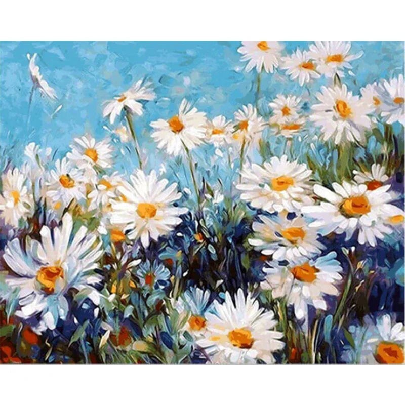 5DDpaints.com arts and crafts kit 99005 / 50x65cm no frame Scenic Paint by Numbers Collection – Choose from Serene Landscapes and Vibrant Floral Designs