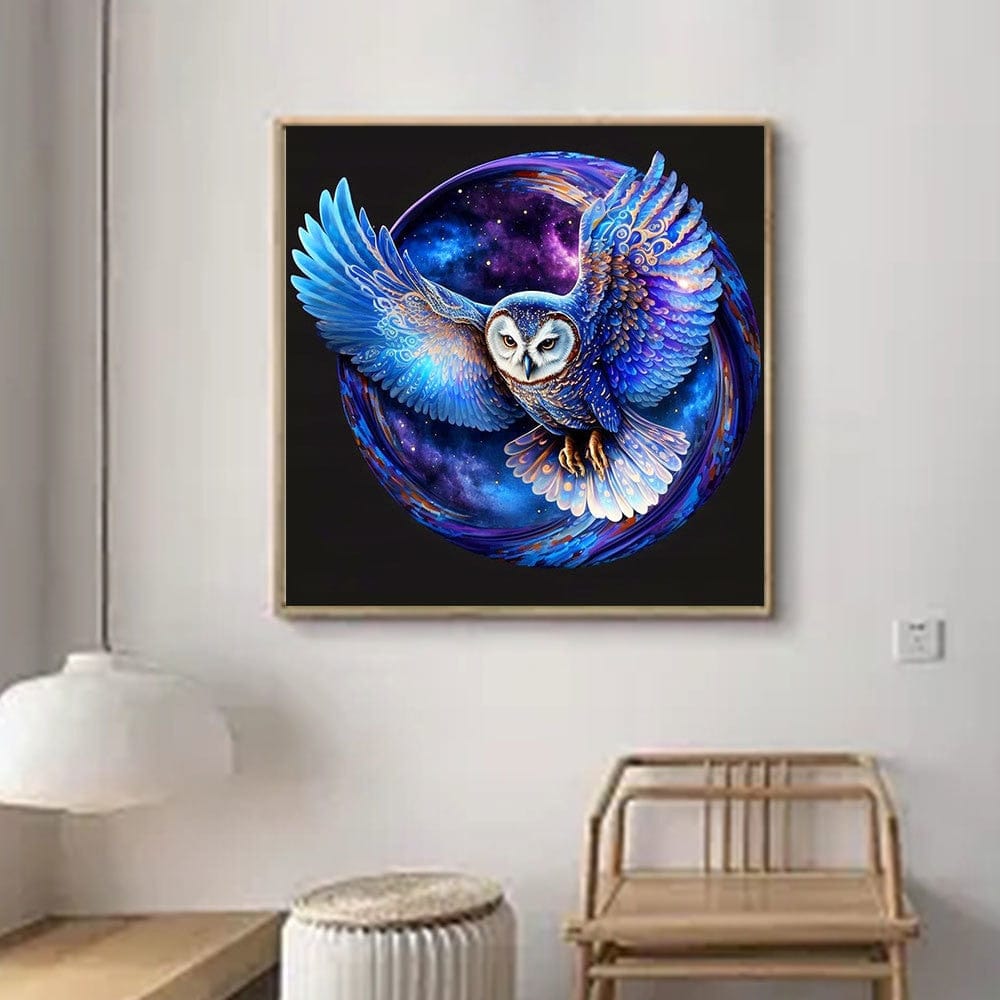 Amazello arts and crafts kit 5D Diamond Painting Spiritual Owl