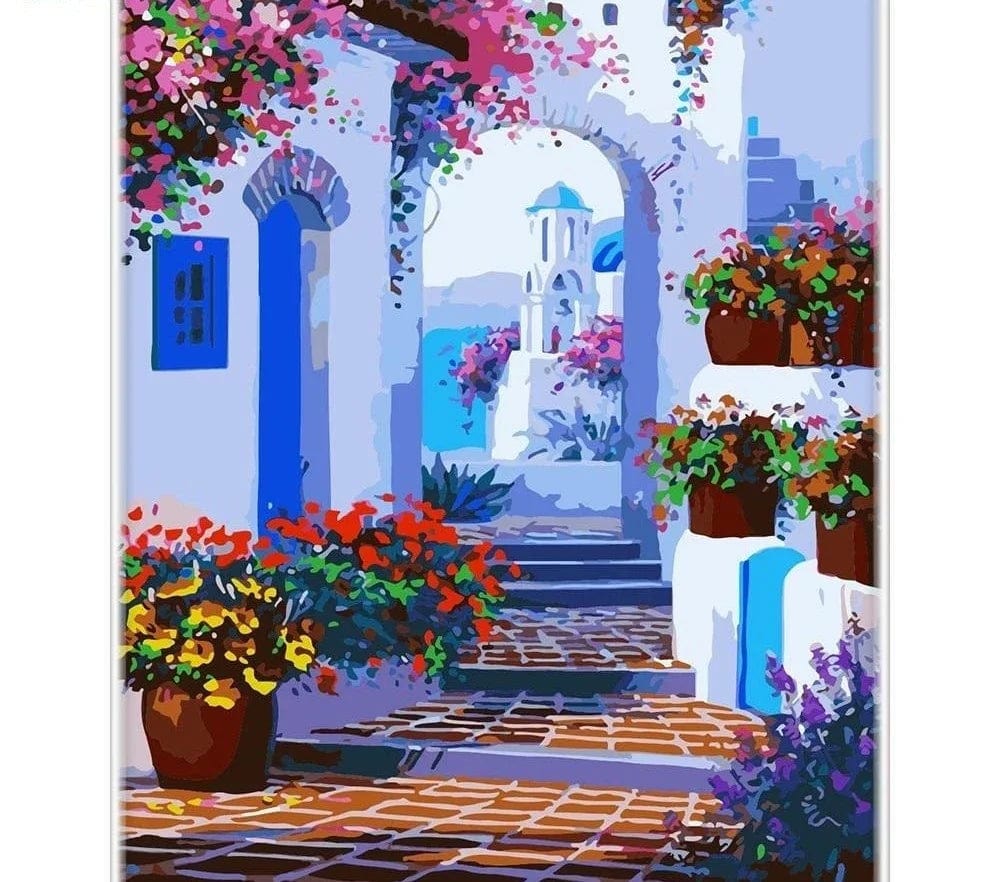 5DDpaints.com arts and crafts kit 6941 / 50x65cm no frame Scenic Paint by Numbers Collection – Choose from Serene Landscapes and Vibrant Floral Designs