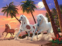 5D Diamond Painting horses on the Beach Mini Collection