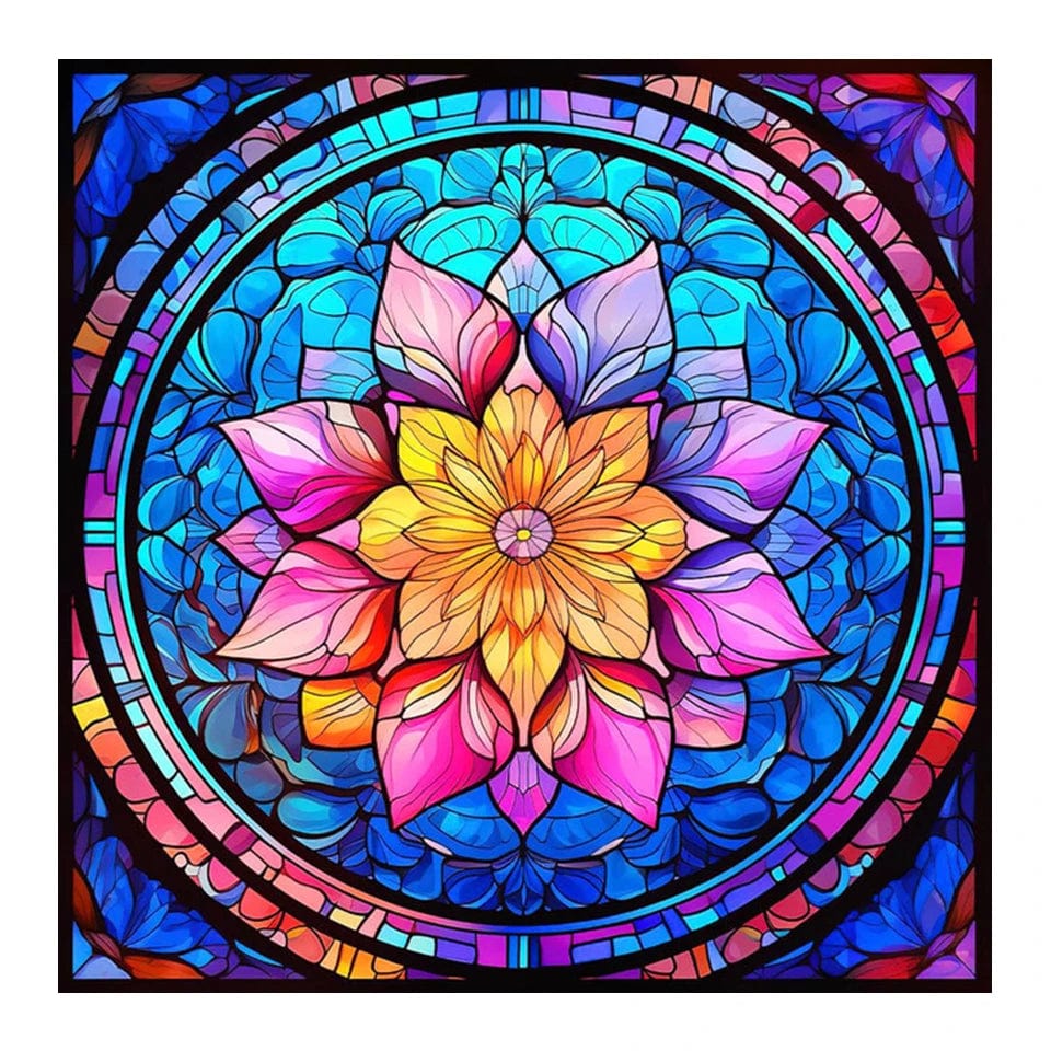 Amazello arts and crafts kit Ttaotao20230618O14 / 30x30cm square 5D Diamond Flower Mosiac