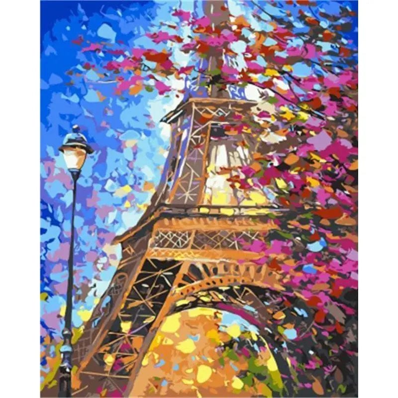 5DDpaints.com arts and crafts kit 992924 / 50x65cm  no frame World of Wonders Paint by Numbers Collection - Scenic Escapes for Every Artist