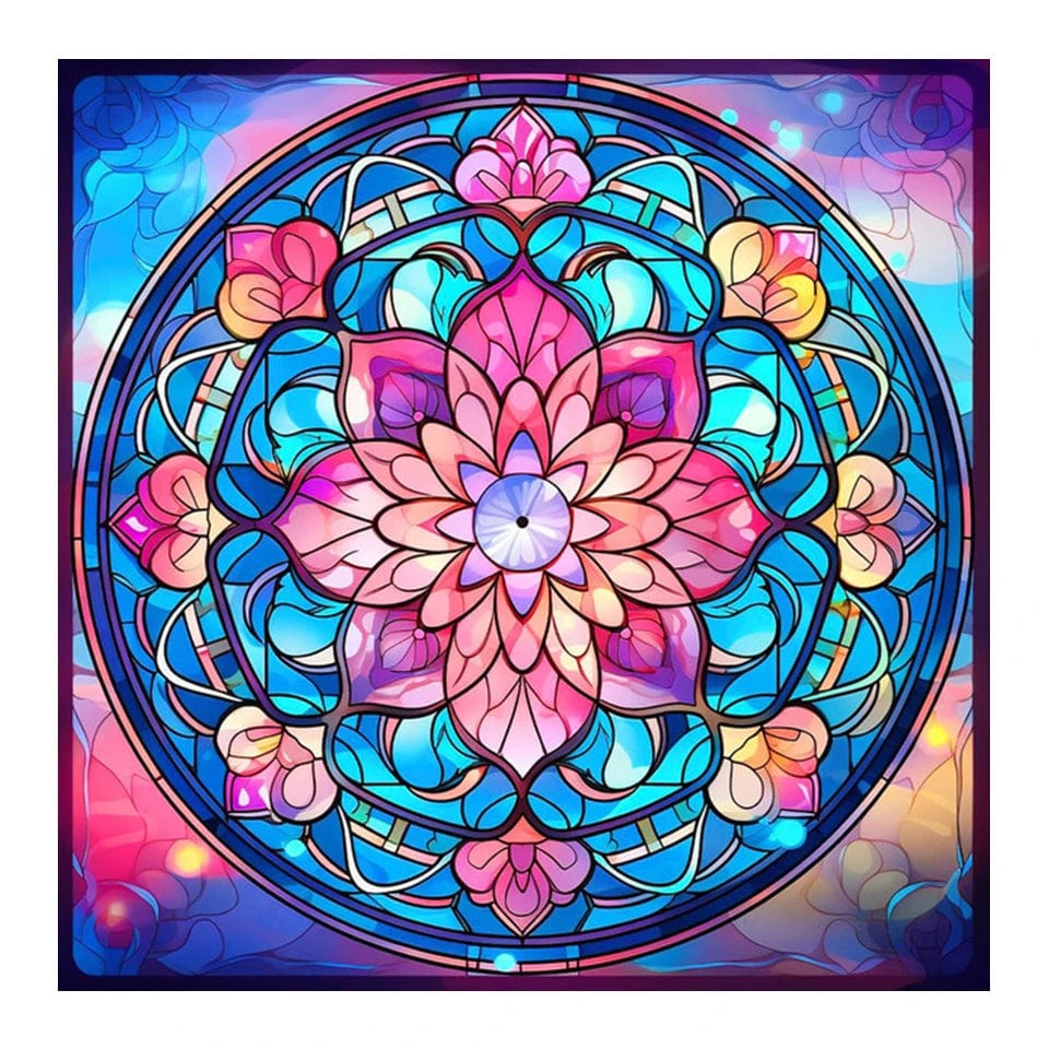 Amazello arts and crafts kit Ttaotao20230618O7 / 30x30cm square 5D Diamond Flower Mosiac