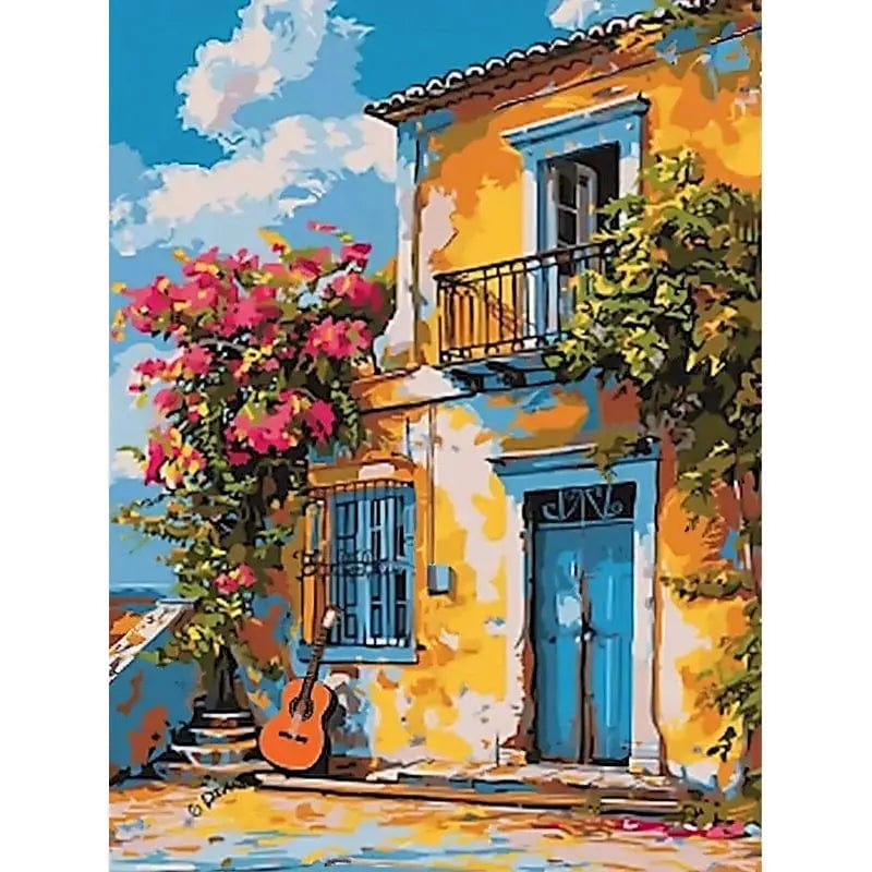 5DDpaints.com arts and crafts kit 9966928 / 40x50cm no frame Charming Vistas Paint by Numbers Collection – DIY Scenic Art Kits