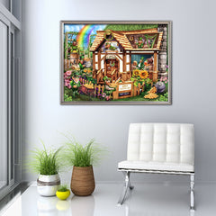 5D Diamond Painting Cozy Cottage in the Country