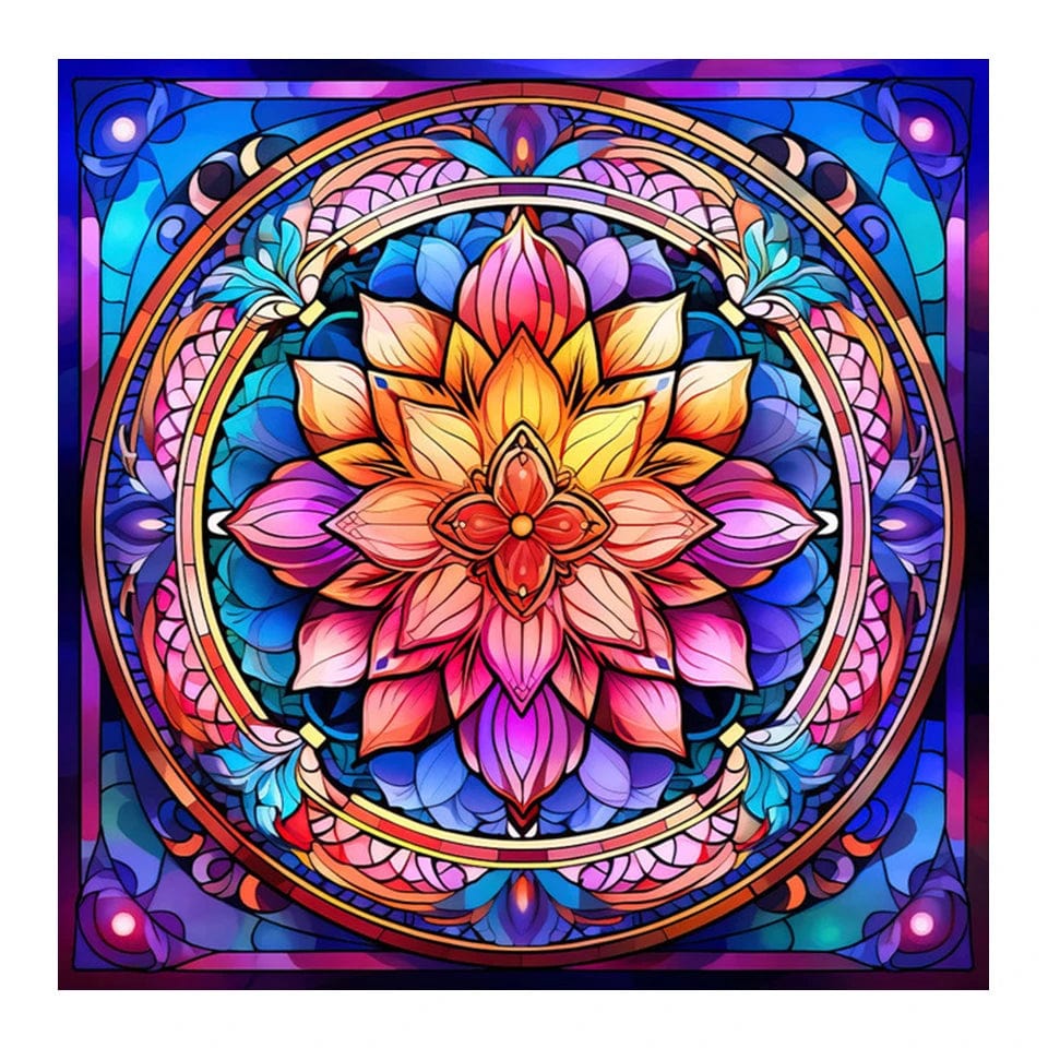 Amazello arts and crafts kit Ttaotao20230618O5 / 30x30cm square 5D Diamond Flower Mosiac