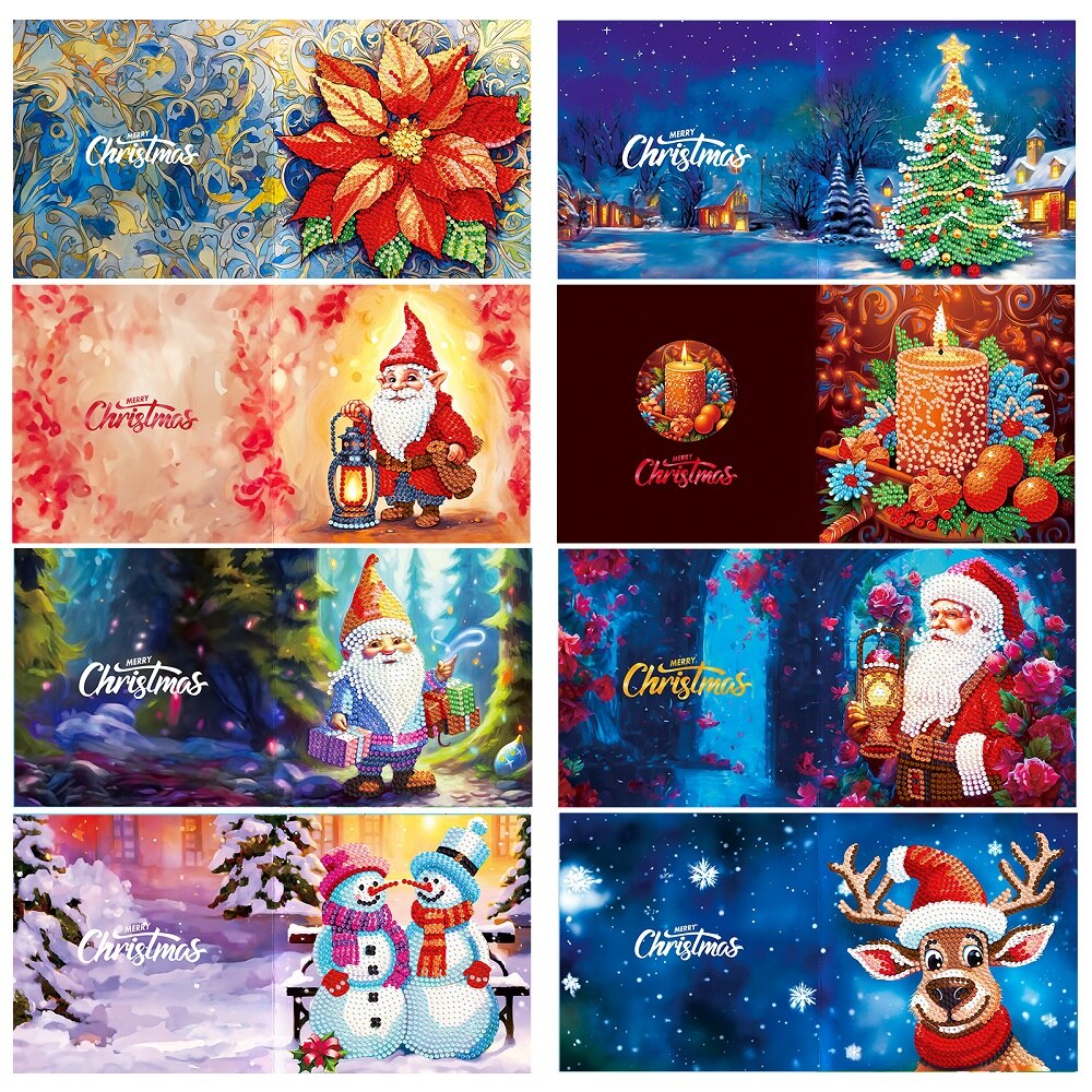 5D Diamond Painting Landscape or Christmas Cards