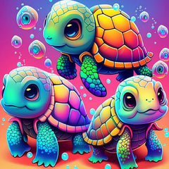 AB Diamond Painting Sea Turtles