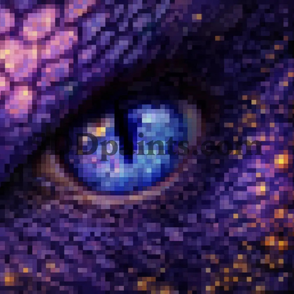 5DDPaints.com Art & Craft Kits (AB Drills) Eyes of the Mythical – Fantasy Creature Eye Diamond Painting Collection