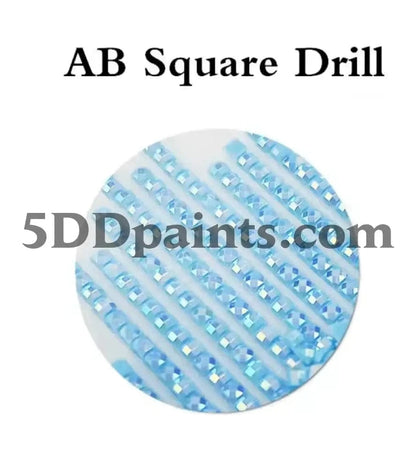 5DDPaints.com arts and crafts kit AB Drills - Gingerbread Wishes Diamond Painting Kit