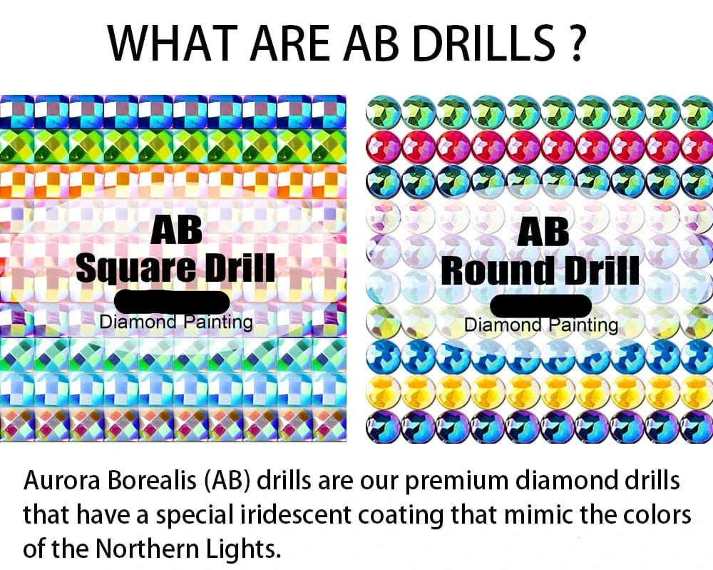 5DDPaints.com arts and crafts kit (AB Drills) Radiant Bloom Diamond Painting Kit
