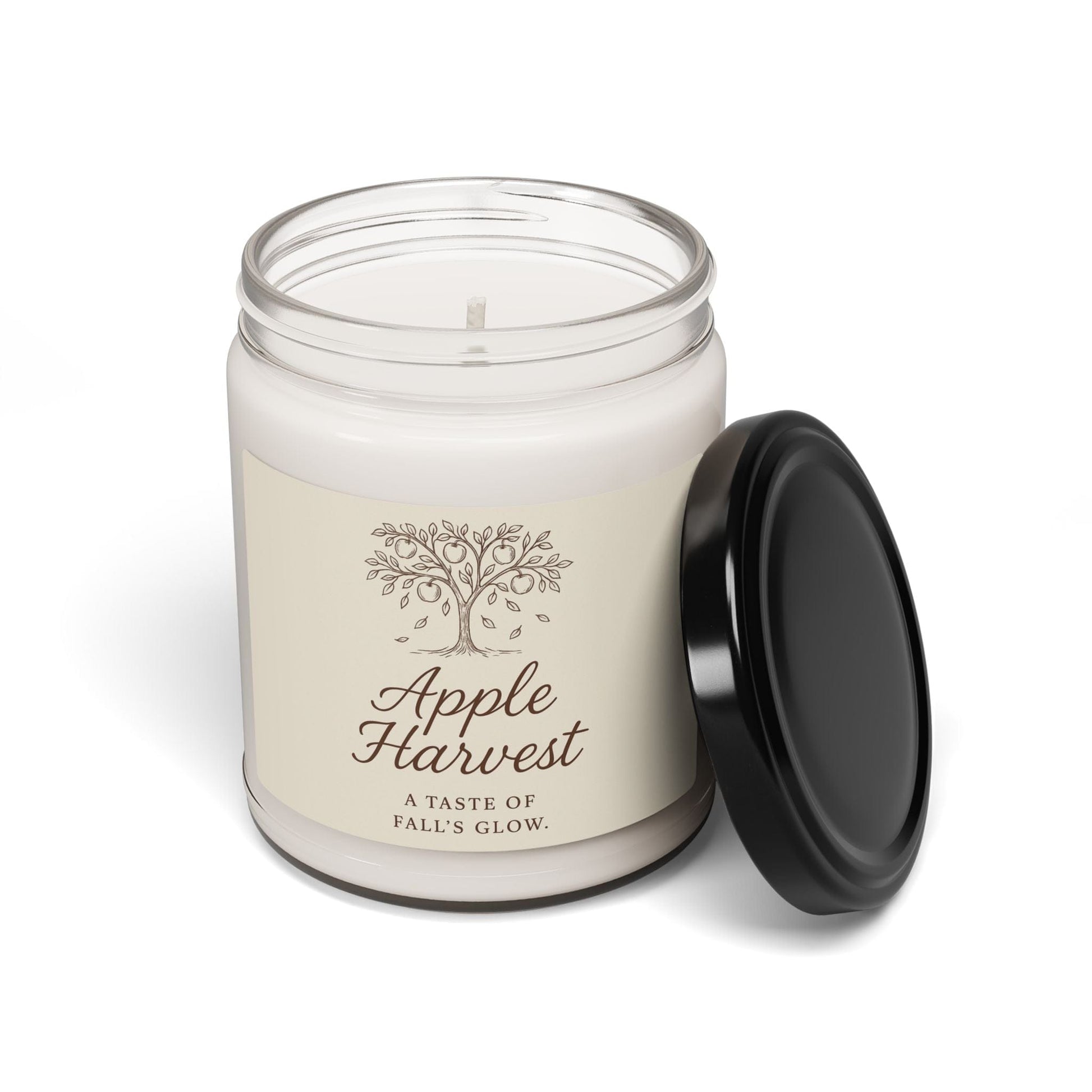 Printify Home Decor Apple Harvest / 9oz Apple Harvest Scented Soy Candle - 9oz | A Taste of Fall's Glow