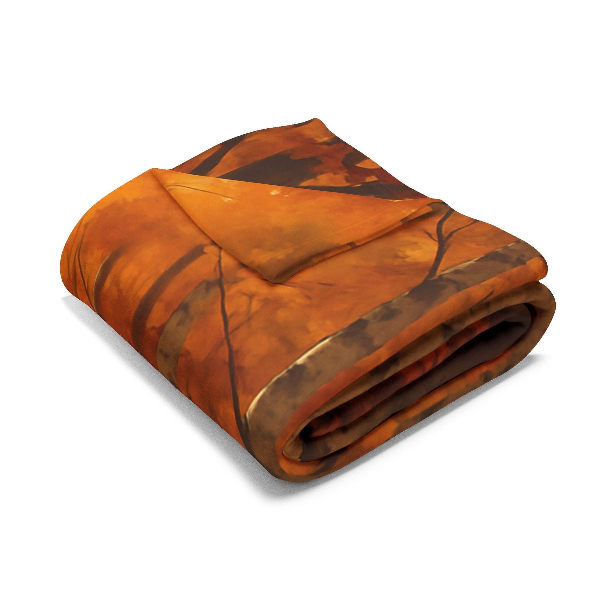 Printify Home Decor Autumn Forest Arctic Fleece Blanket - Cozy Fall Decor