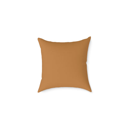 Printify Home Decor 16" × 16" Autumn Leaves Throw Pillow – Fall-Inspired Square Poly Canvas Cushion, Cozy Home Décor Accent, Thanksgiving Gift Idea