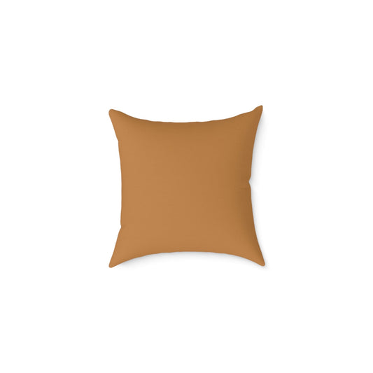 Printify Home Decor 16" × 16" Autumn Leaves Throw Pillow – Fall-Inspired Square Poly Canvas Cushion, Cozy Home Décor Accent, Thanksgiving Gift Idea