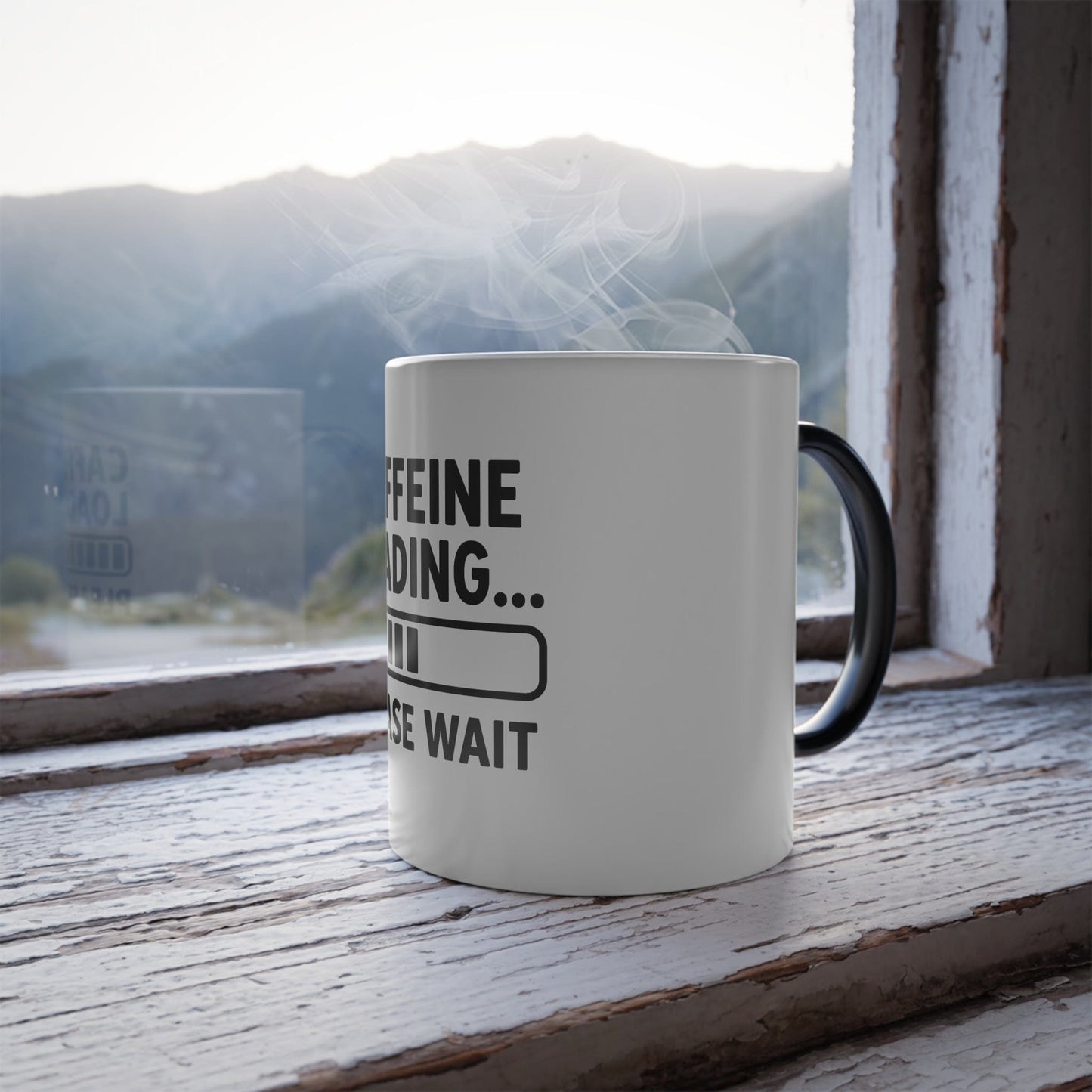 Printify Mug 11oz Caffeine Loading Color Morphing Mug