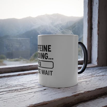 Printify Mug 11oz Caffeine Loading Color Morphing Mug