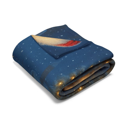 Printify Home Decor Christmas Santa Design - Cozy Arctic Fleece Blanket