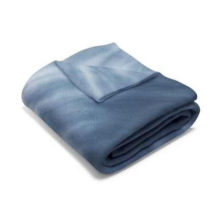 Printify Home Decor Cozy Tie-Dye Fleece Blanket | Soft Arctic Throw