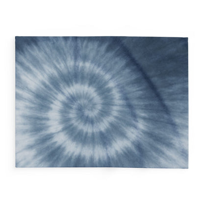 Printify Home Decor Cozy Tie-Dye Fleece Blanket | Soft Arctic Throw