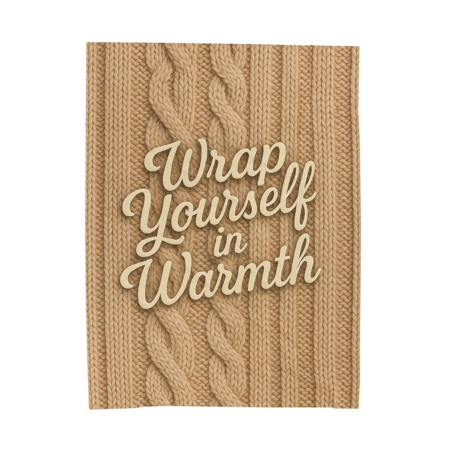 Printify All Over Prints 60" × 80" Cozy Velveteen Plush Blanket | Wrap Yourself in Warmth | Perfect for Winter