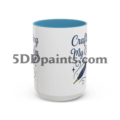 Printify Mug Crafting My Calm – Accent Mug for Diamond Painters - 11oz & 15oz