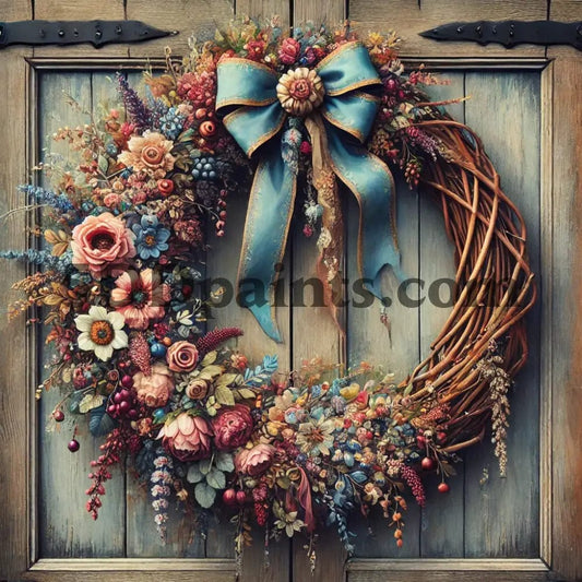 5DDPaints.com arts and crafts kit Decorative Hanging Wreaths Diamond Painting