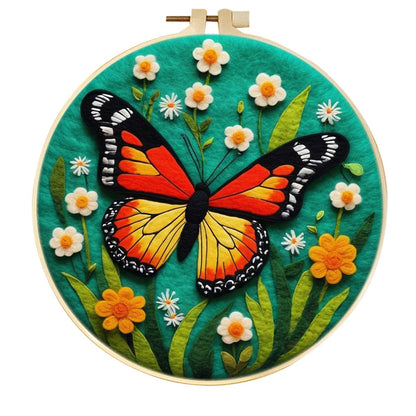 5DDpaints.com arts and crafts kit MZH-861-2020-XP / 20x20cm Deluxe Animal and Fantasy Felt Painting Kits – Choose from Unicorn, Lion, Dragon, Swan, or Tiger